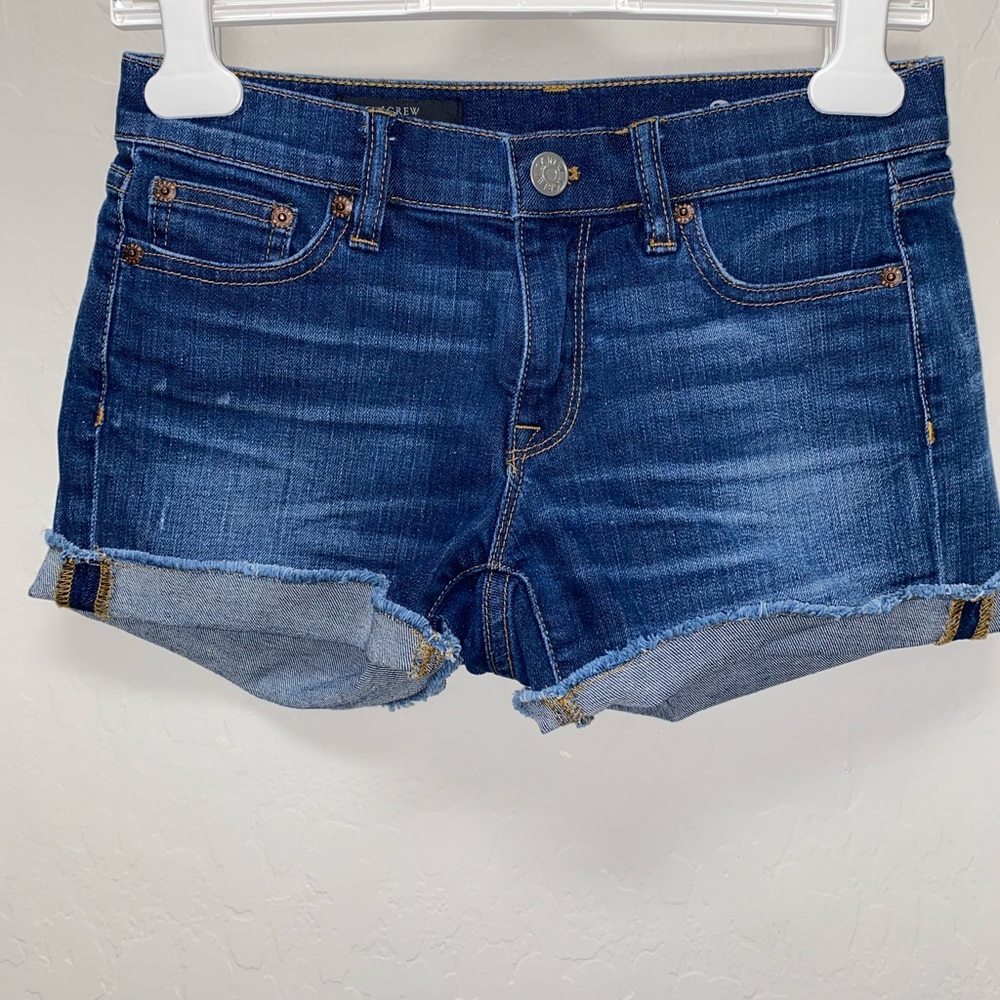 J. Crew Indigo Denim Shorts